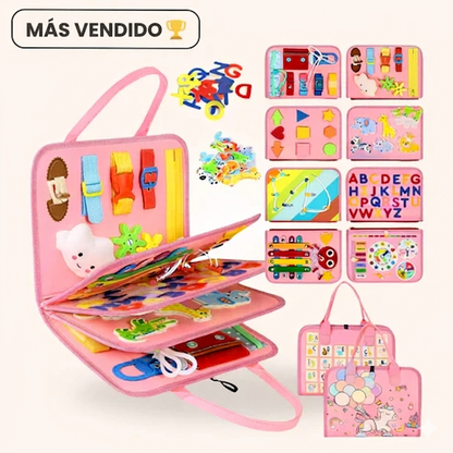 Kiddora™ Bolsa de Actividades Montessori | 8 en 1