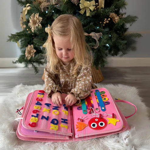 Kiddora™ Bolsa de Actividades Montessori | 8 en 1