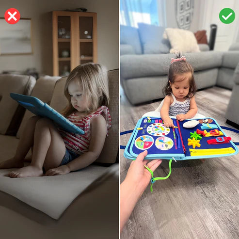 Kiddora™ Bolsa de Actividades Montessori | 8 en 1