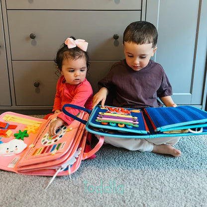 Kiddora™ Bolsa de Actividades Montessori | 8 en 1